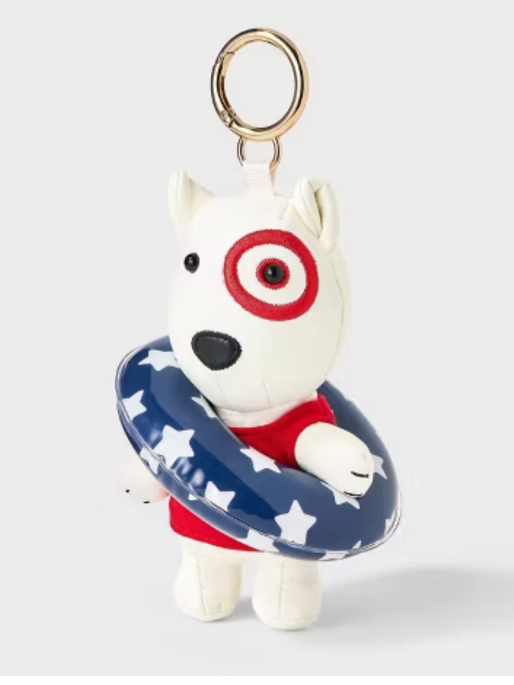 Beach Bullseye Bag Charm - Universal Thread™ Cream